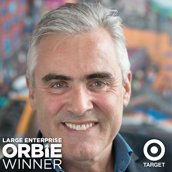 Large Enterprise ORBIE Winner, Mike McNamara of Target