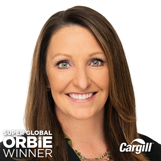Super Global ORBIE Winner, Robin Brown of Cargill