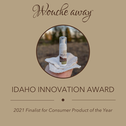 Wouche Away. Idaho Innovation Award. 2021 Finalist for Consumer Product of the Year