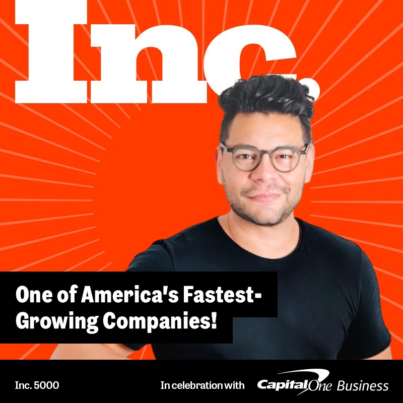 INC magazine brandon ivan pena one of americas fastest growing companies in america