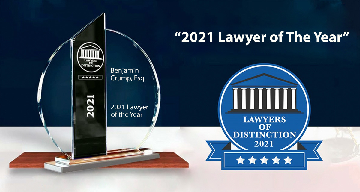 Benjamin Crump, Esq. Lawyer of The Year Award - Lawyers of Distinction