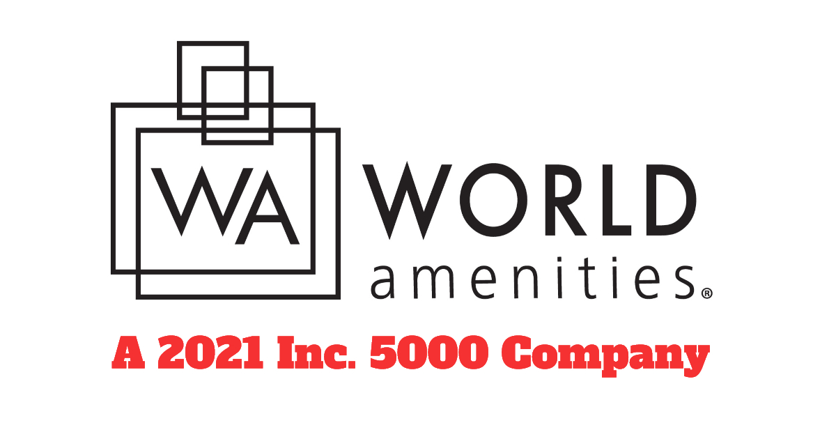 World Amenities ranked on the 2021 Inc. 5000 fastest-growing companies in America list and was one of 27 travel and hospitality firms recognized on the list.