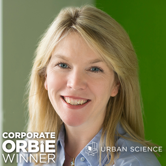 Corporate ORBIE Winner, Elizabeth Klee of Urban Science