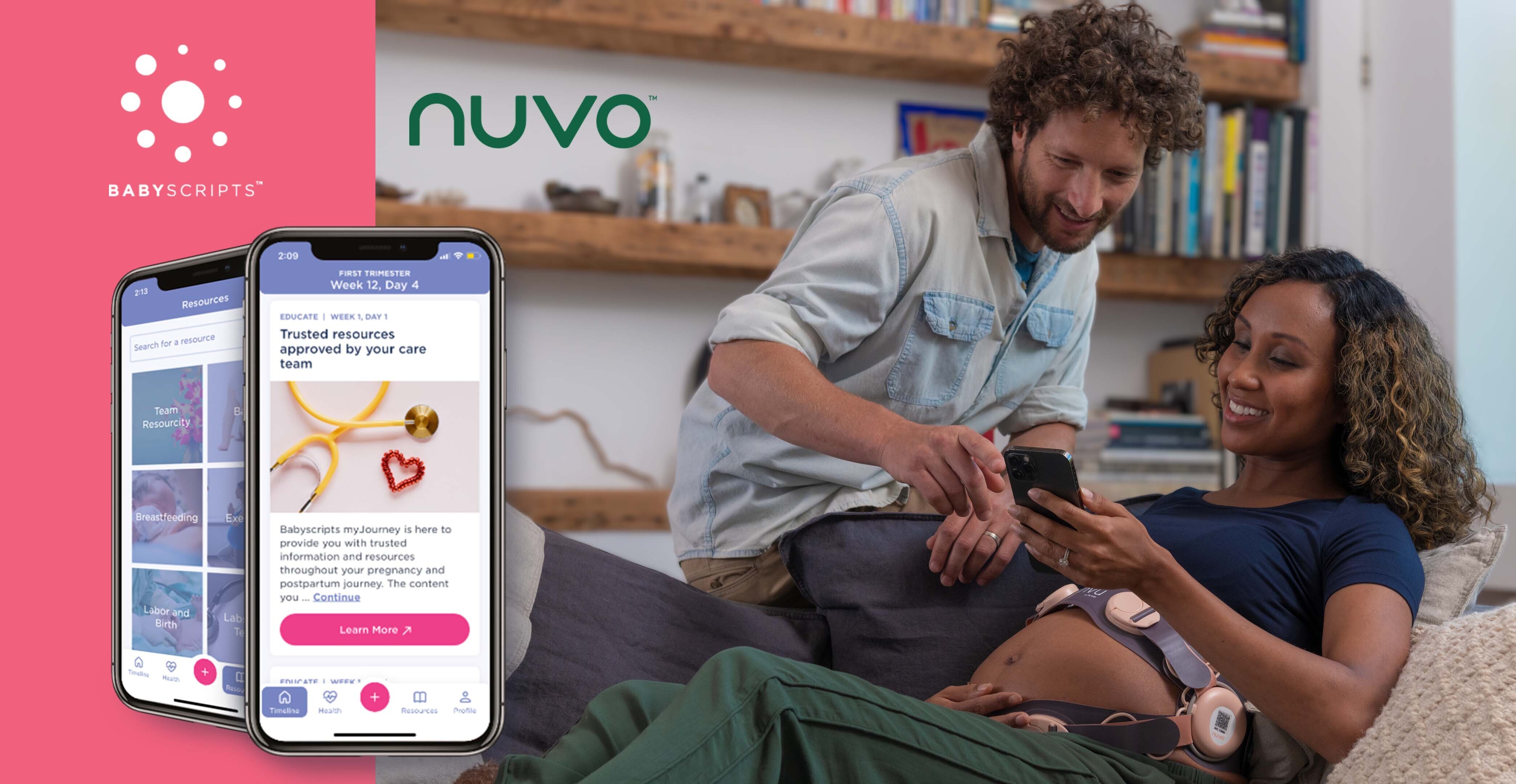 Read more about the article Main Being pregnant App Babyscripts Pronounces Partnership With Nuvo Group to Ship First-of-its-Sort Complete Distant Being pregnant Care Answer