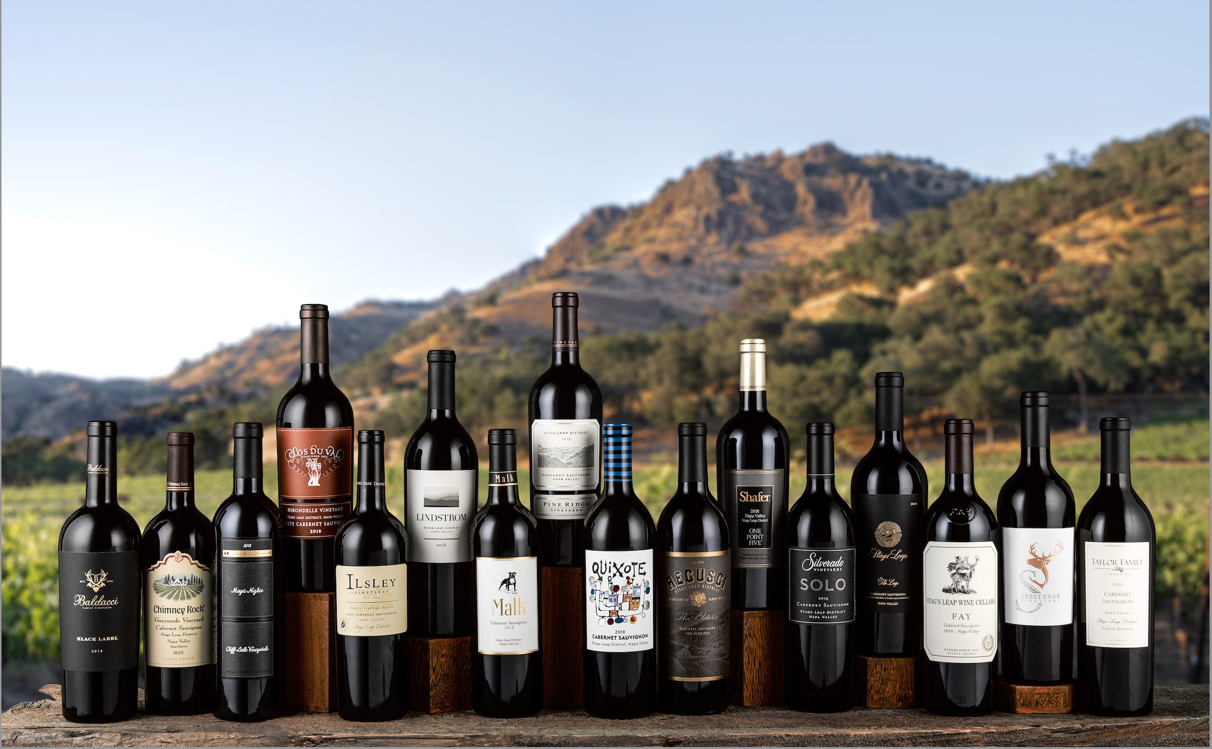 Each bottle offers the chance to explore the region sip by sip, and together the collection presents a snapshot the 2018 growing season and deep insight into the Stags Leap District.