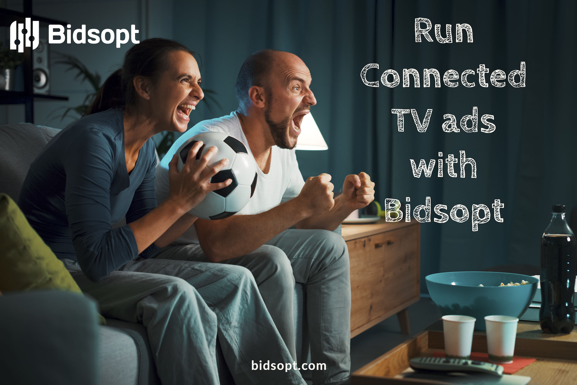 Bidsopt Launches Connected TV capabilities to its DSP