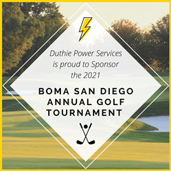 Thumb image for Duthie Power Services is a Premier Title Sponsor of BOMA San Diegos Annual Golf Tournament