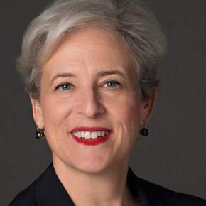 SPEAKER: Susan Silbermann is a former top executive at Pfizer who chaired Pfizer’s Global COVID-19 Task Force