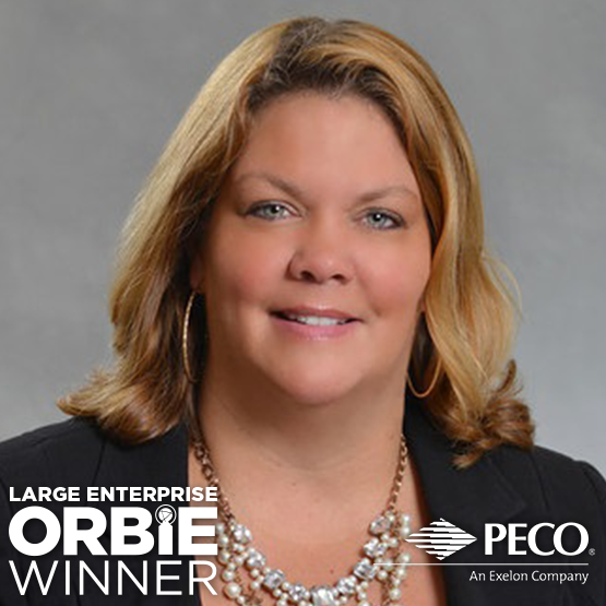 Large Enterprise ORBIE Winner, Kelly Lyman of PECO