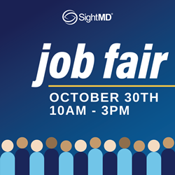 Thumb image for SightMD Job Fair  Saturday, October 30, 2021 from 10am - 3pm