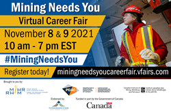 Thumb image for vFairs and Canadas Top Mining Associations Partner to Host Innovative Virtual Career Fair