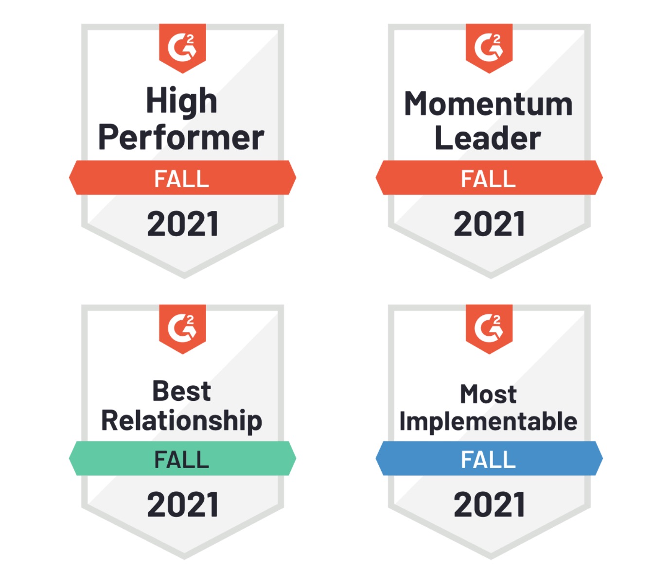 OpenBOM G2 Fall 2021 badges