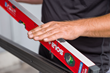 Lateral magnet installation allows for a smooth measuring surface for clean and precise work.