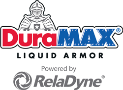 DuraMAX, Powered by RelaDyne, logo