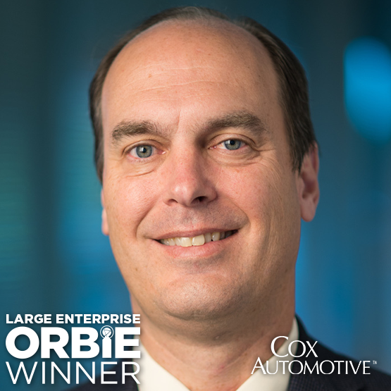 Large Enterprise ORBIE Winner, David Brooks of Cox Automotive