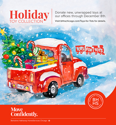 Thumb image for Toy Donations Start Early to Meet 2021 Demand at Berkshire Hathaway HomeServices Chicago Offices