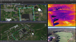 Kongsberg Geospatial and SFL Scientific have announced an AI-enabled system to detect chemical and biological threats from the air using drones, and display potential threats and suggested routes to the operator in real-time.