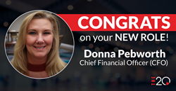 Donna Pebworth, CFO | The 20