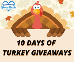 Patterson Legal Group hosts 10 Days of Turkey Giveaways