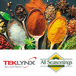 TEKLYNX CENTRAL case study: All Seasonings Ingredients, Inc.