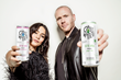 Founders Vanessa Hudgens and Oliver Trevena with Caliwater
