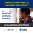 Prevent Blindness seeks to educate the public on Thyroid Eye Disease and the potential impact on mental health.