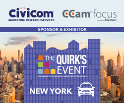 Civicom sponsors and exhibits at Quirk's NY!