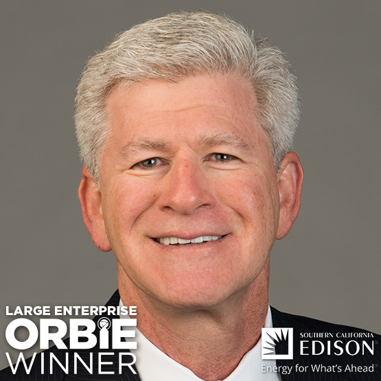 Large Enterprise ORBIE Winner, Todd Inlander of Southern California Edison