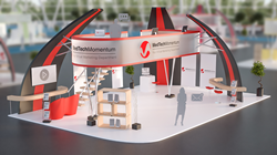 3D Booth Rendering from Ortho Digital Symposium