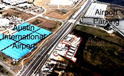 real estate land investment opportunity property Austin airport commercial property auction sale Texas