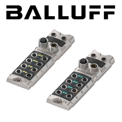 The newest 8-port IO-Link masters from Balluff for EtherNet/IP and Profinet deliver all the benefits of IO-Link master blocks— remote parameterization, simplified wiring, clone configuration — but in displayless housings.