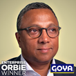 Enterprise ORBIE Winner, Suvajit Basu of Goya Foods Inc.