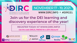 Join us at DIRC21 on Nov 17-19, 2021