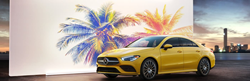 2022 Mercedes-Benz CLA yellow side view