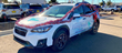 Image of Visiting Angels Home Care’s decked out Subaru at last year’s Candy Cane Lane event at Flagstaff Subaru for press release: “Flagstaff Subaru’s 2nd Annual Candy Cane Lane Drive-Thru to be Held on Saturday, December 4th” by Francis Mariela Communications