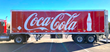 Image of The iconic Coca-Cola Holiday Truck at Flagstaff Subaru’s first-ever Candy Cane Lane Event in 2020 for press release: “Flagstaff Subaru’s 2nd Annual Candy Cane Lane Drive-Thru to be Held on Saturday, December 4th” by Francis Mariela Communications