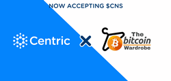 The Bitcoin Wardrobe, a Clothing Company for Crypto Enthusiasts, Now Offers Centric Swap (CNS) Cryptocurrency Payment Option
