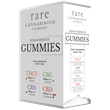 Rare Cannabinoid Company Gummies Variety Packet Dispenser for THCV, CBN, CBG, CBD Gummies.