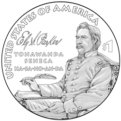 2022 Native American $1 Coin Reverse