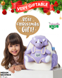 Naturally KIDS Purple Dinosaur Backpack for Toddler Girls & Boys — Amazon Holiday Gift Guide in time for Christmas