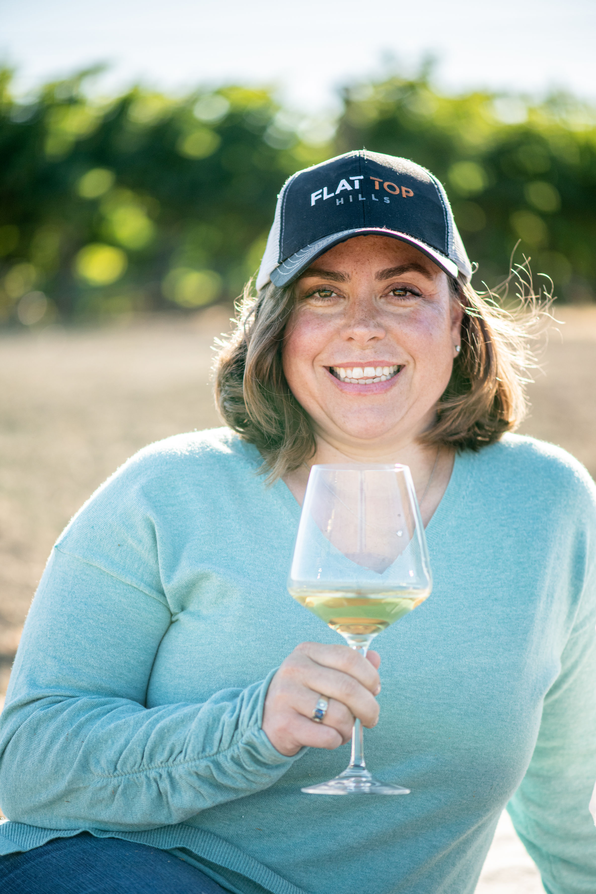 Angelina Mondavi is the consulting winemaker for Flat Top Hills and a member of the fourth generation of the C. Mondavi family.