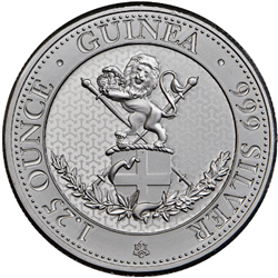 Thumb image for Birch Gold Group Named Sole Authorized Dealer of the Saint Helena Standing Lion Guinea Silver Coin