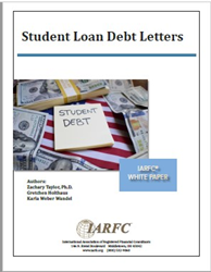 Thumb image for New White Paper Available at the IARFC Store  Student Loan Debt Letters
