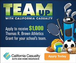 Thumb image for Time is Running Out! Apply Today for a 2021/2022 Athletics Grant from California Casualty