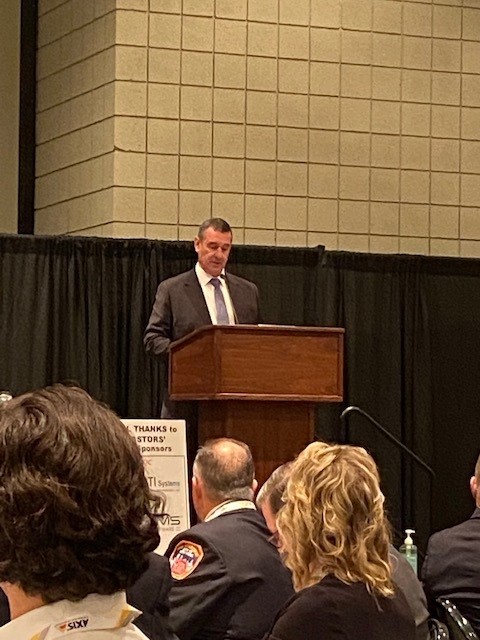 TSA's David Pekoske spoke to attendees at the American Security Today's 'ASTORS' Award luncheon.