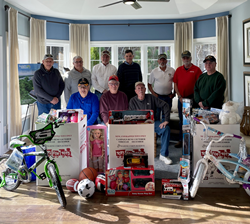 Thumb image for Another successful toy drive for Toys For Tots at the Insight Homes communities