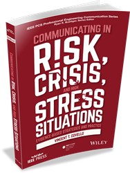 Risk Crisis and High Stress Communication Book from Dr. Vincent Covello