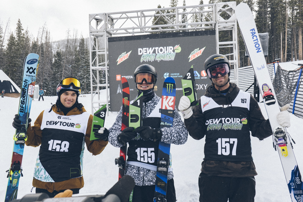 Monster Energy's Colby Stevenson Takes 1st Place in Men’s Ski Slopestyle at Dew Tour Copper