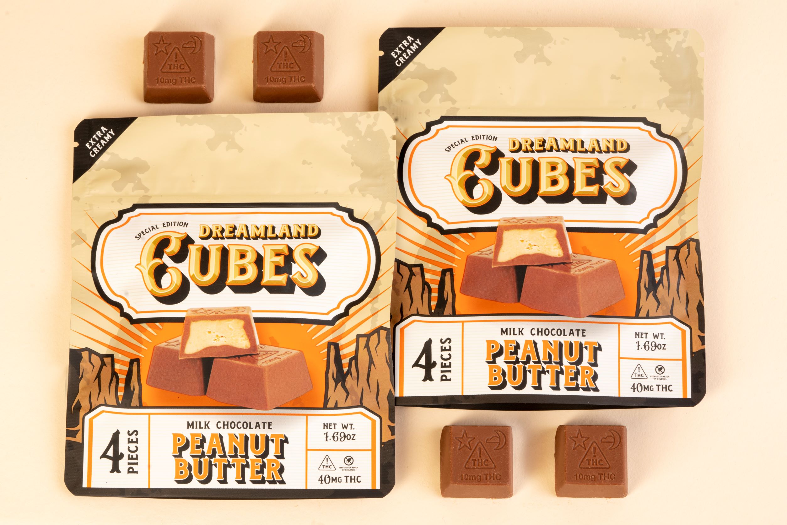 Best Edible, Dreamland Peanut Butter Cubes