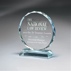 National Law Review Leading Legal Publisher in the US Award Presented to Legal Thought Leader